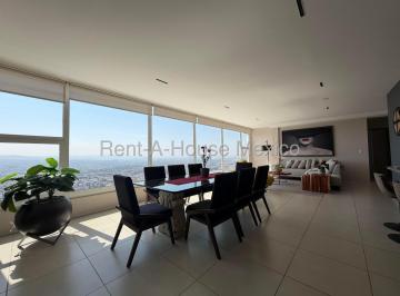 Departamento · 314m² · 4 Recámaras · 2 Estacionamientos · Penthouse en Venta Y/o Renta con Muebles - 314 m² con Vista a Querétaro en Lomas del Marqués