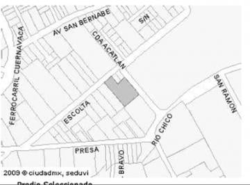 Terreno / Lote , La Magdalena Contreras · Terreno en Venta en Cerrada de Presa Escolta San Jeronimo Lidice de 2292 m²