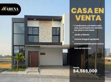 Casa · 169m² · 3 Recámaras · 2 Estacionamientos · Casa en La Riviera Veracruzana