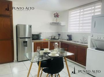 Departamento · 80m² · 1 Recámara · 1 Estacionamiento · Departamento Amueblado en Renta a Una Cuadra de Faja de Oro