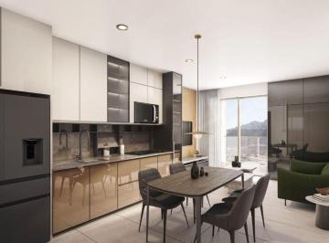Departamento de 1 habitación, Santa Catarina · Departamento con Balcón y Vistas a La Sierra Madre, en Venta