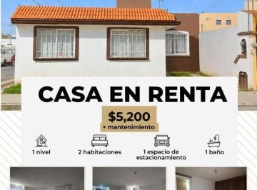 Casa de 2 habitaciones, Pachuca · Casa en Renta en Mineral del Oro Pachuca de Soto Hidalgo
