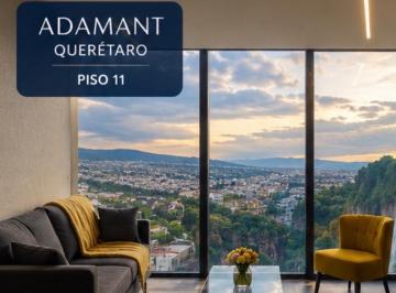 Departamento de 1 habitación, Querétaro · Adamant Querétaro | Piso 11 | Vista Panorámica a Los Arcos | Impecable | 57 m²