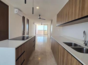 Departamento de 3 habitaciones, Mérida · Penthouse Para Estrenar en Renta de Una Planta Equipado