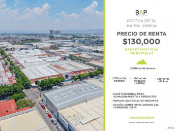 Nave industrial , León · Nave Industrial de 2000 m² en Renta en Fraccionamiento Industrial Delta
