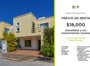 Casa de 3 habitaciones, León · Casa con 3 Recámaras en Renta en Residencial Oasis