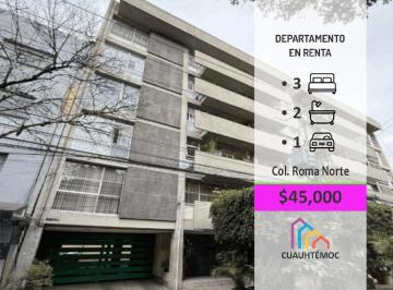 Departamento · 180m² · 3 Recámaras · 1 Estacionamiento · Enorme Departamento Amueblado, en Súper Ubicación