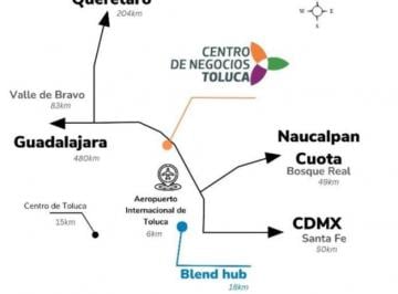 Nave industrial , Toluca · Nave 800 m en Renta
