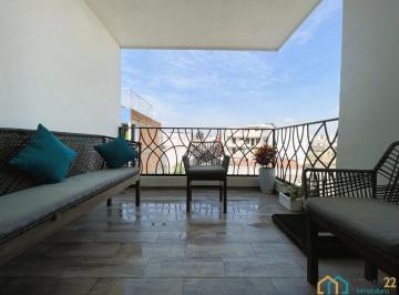 Departamento · 128m² · 3 Recámaras · 2 Estacionamientos · Departamento en Venta en Torre Argos, con Terraza