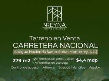 Terreno / Lote , Monterrey · Venta de Lote en Carretera Nacional