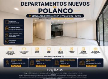 Departamento de 3 habitaciones, Miguel Hidalgo · Departamento en Venta en Polanco, Polanco II Sección, Miguel Hidalgo