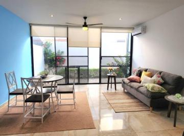 Departamento de 1 habitación, Mérida · Bonito y Amplio Departamento Amueblado con 1 Recamara en Planta Baja Lavadora - Secadora, Patio