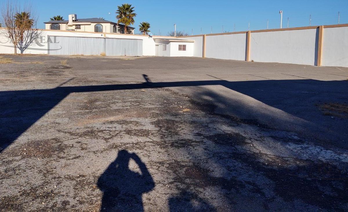 Terreno Bardeado en Renta por La Salida a Aldama Chihuahua