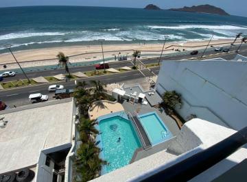 Departamento de 3 habitaciones, Mazatlán · Rento Depto. Sin Muebles Frente Al Mar en Mazatlán 3 Recs Alberca Común