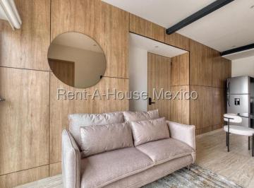 Departamento de 1 habitación, Cuauhtémoc · Departamento en Renta en Roma Norte, Cuauhtémoc. Fg 27 - 53