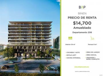 Departamento de 1 habitación, León · Departamento de 43 m² con 1 Recámara en Renta en Villas del Juncal