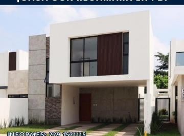 Casa de 3 habitaciones, Boca del Río · ¡Lomas del Dorado! ¡Casa Nueva con Recámara en Planta Baja!