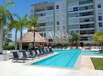 Departamento · 100m² · 2 Recámaras · 2 Estacionamientos · Departamento en Renta en Residencial Cumbres en Cancún