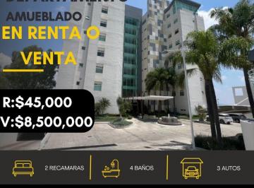 Departamento de 2 habitaciones, León · Departamento Amueblado en Renta en Torre Cumbres, 2 Recámaras