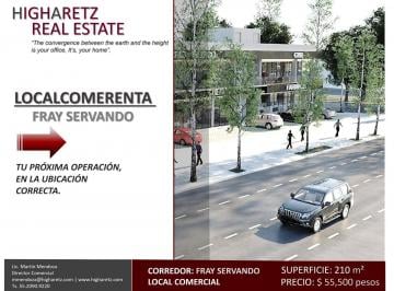 Local comercial , Cuauhtémoc · Excelente Local Comercial Renta Av Fray Servando II