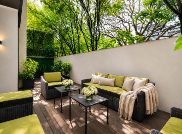 Terraza social · Venta Departamento de Lujo con Terrazas Privadas en Polanco