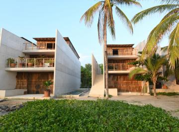 Departamento de 2 habitaciones, Santa María Colotepec · Paxifico Residences – Depa 2 Rec/2 Baños 128 m², Frente de Playa, Punta Zicatela