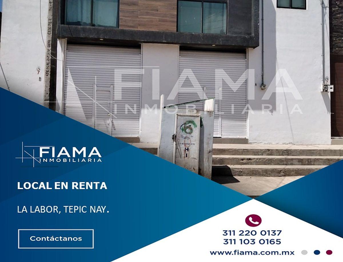 Commercial Space for Rent in La Labor, Tepic, Nayarit. (F)