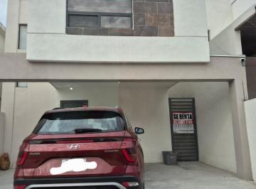 Casa · 120m² · 3 Recámaras · 2 Estacionamientos · Casa en Renta en Puerta Jardin, Apodaca