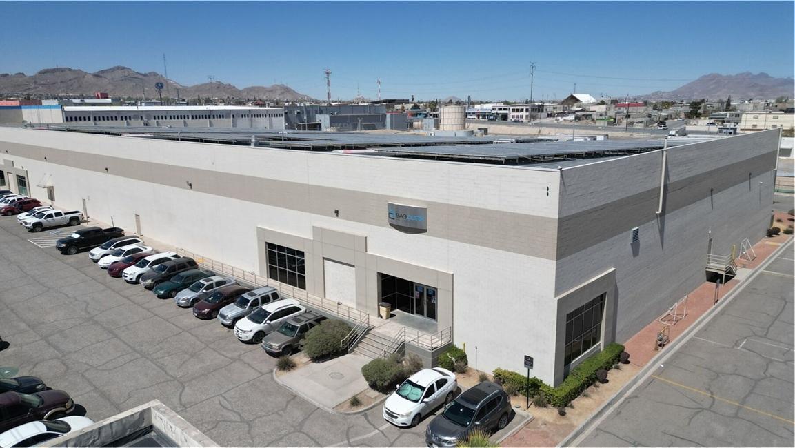 Industrial Warehouse in Ciudad Juárez, Chih., 1,798 m&sup2; with LED Lighting.