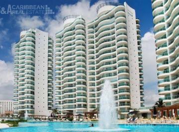 Departamento · 184m² · 2 Recámaras · Departamento Amueblado en Renta en Bay View Grand, Zona Hotelera, Cancún