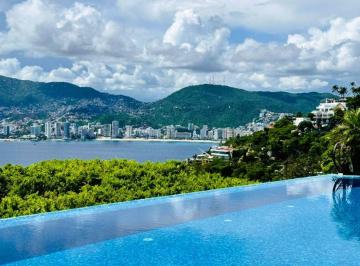 Casa · 1421m² · 6 Recámaras · 5 Estacionamientos - Remax Plus. · Exclusiva Residencia en Villa Baranda en Las Brisas Acapulco | Vista Panorámica a La Bahía y Océano