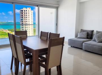 Departamento de 2 habitaciones, Benito Juárez · Departamento Amueblado en Torre Ny Malecón Américas - Piso 19 y Acceso Directo a Plaza