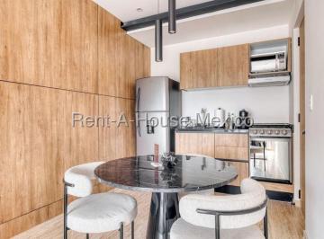 Departamento de 1 habitación, Cuauhtémoc · Departamento en Renta 1 Recamara, Calle Salamanca, en Roma Norte, Cuauhtemoc Ciudad de México