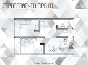 Departamento de 2 habitaciones, Coyoacán · Departamento de 50 m² con 2 Recámaras en Venta