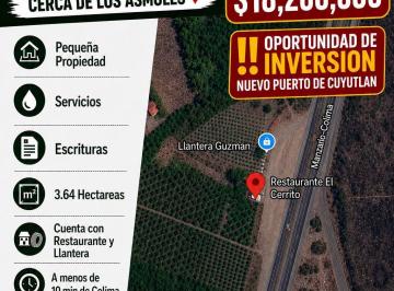 Terreno / Lote , Colima · Terreno en La Autopista Colima - Manzanillo Cerca de Los Asmoles