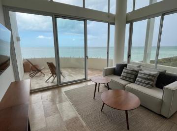 Departamento · 162m² · 3 Recámaras · 2 Estacionamientos · Departamento Frente Al Mar Amueblado y Equipado 3 Recámaras Amenidades Telchac