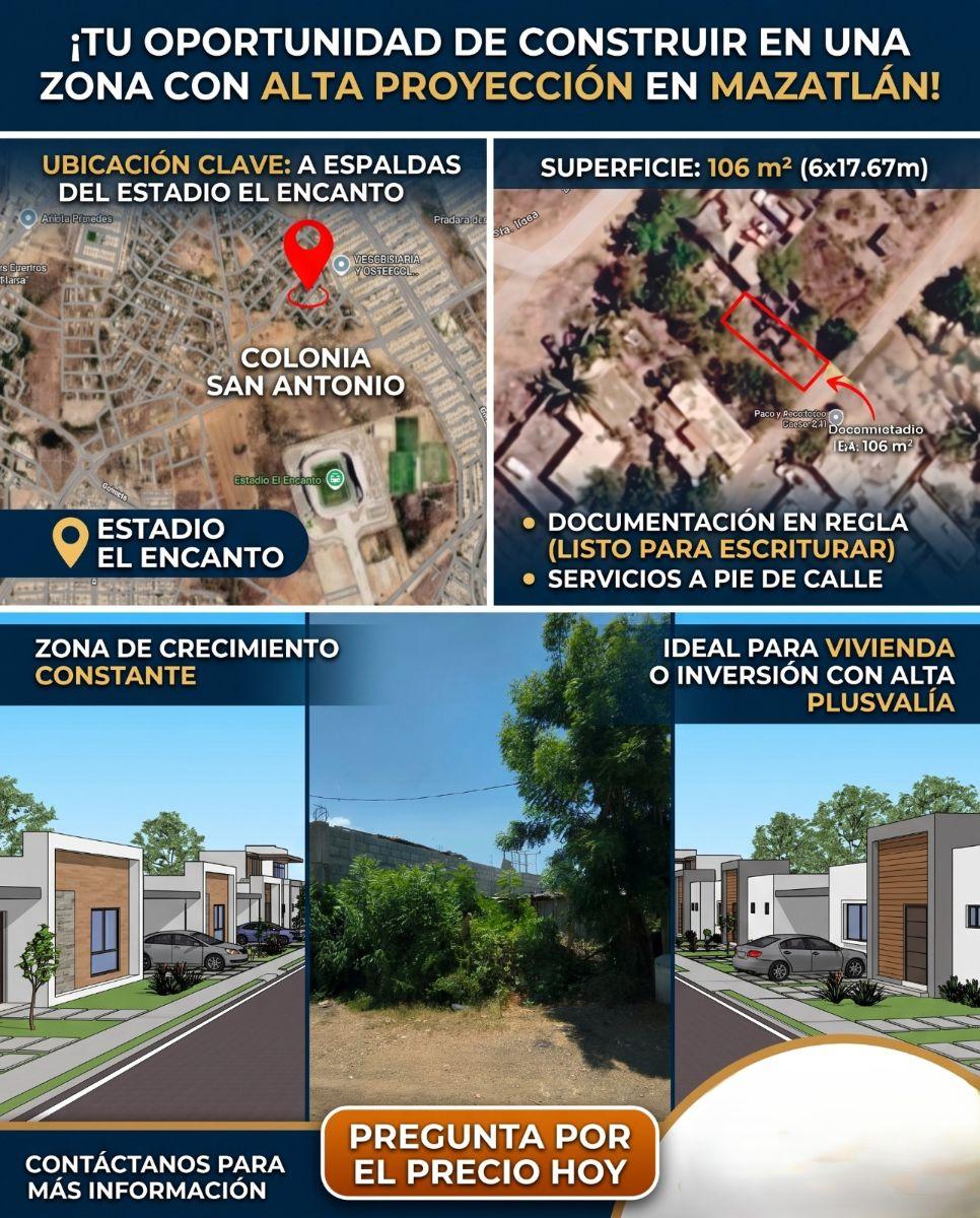 Terreno en Col. San Antonio - Tu Primera Inversión Empieza Aquí