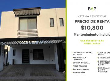 Casa de 3 habitaciones, León · Casa de 3 Recámaras en Renta en Katania Residencial