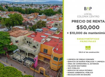 Local comercial , León · Local de 130 m² en Renta en El Colonia Centro