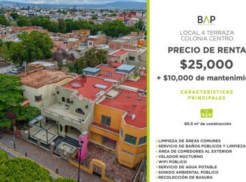 Local comercial , León · Local de 80 m² en Renta en El Centro