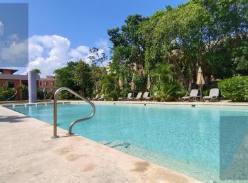 Departamento · 117m² · 3 Recámaras · 1 Estacionamiento · Departamento Planta Baja con 3 Recámaras Amueblado, Aleda, Playa del Carmen