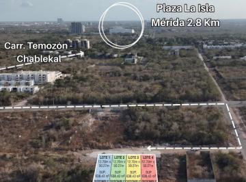 Terreno / Lote · 638m² · Terreno en Venta 638 m² Excelente Ubicación Para Desarrollar en Temozon Norte