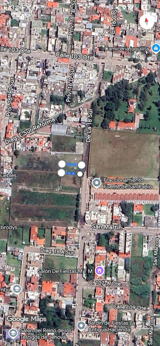 Terreno a 3 de Chapulco