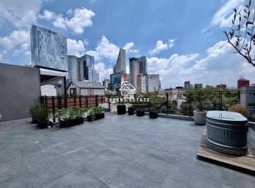 e1f6de1163b4fab6610018f31e6419483ea9ed4b65abad3eb0113402972db384 · PH Venta Cuauhtémoc - de 2 Niveles 80 m² + Roof Asignado 72 m²