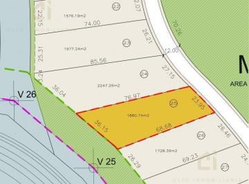 Terreno / Lote · 1880m² · Terreno en Venta en La Isla 1 del Fraccionamiento El Dorado Residencial y Marina