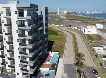 Departamento · 120m² · 2 Recámaras · 1 Estacionamiento · Departamento Frente Al Mar Amueblado o Sin Amueblar en Torre Altamar Dentro del Fraccionamiento Play
