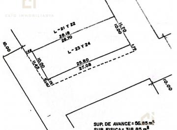 Terreno / Lote · 318m² · Venta de Propiedad en Veracruz, Fraccionamiento Moderno, Cabeza de Manzana con 3 Frentes