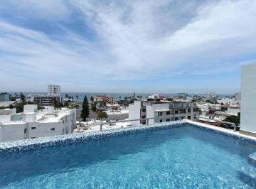 Departamento de 3 habitaciones, Veracruz · Estrena Amplio P. H. con Vista Al Mar 3 Recamaras, Alberca y Elevador