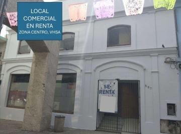Local comercial , Villahermosa · Local Comercial en Renta en El Centro Historico F - 1315