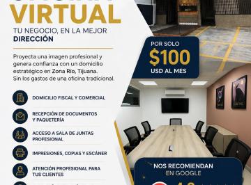 Casa uso de suelo de 1 habitación, Tijuana · Dale a Tu Negocio Una Imagen Profesional Sin Pagar Una Oficina Completa por Solo $100 Usd Al Mes.